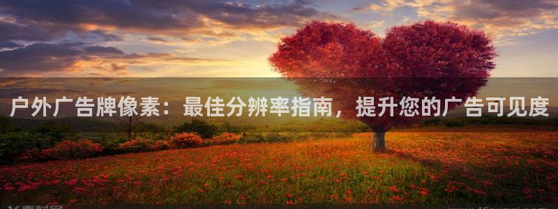 杏宇平台注册登录：户外广告牌像素：最佳分辨率指南，提升您的广告可见度