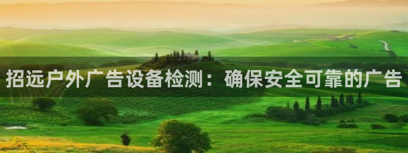 杏宇平台提现为什么这么久呢：招远户外广告设备检测：确保安全可靠的广告