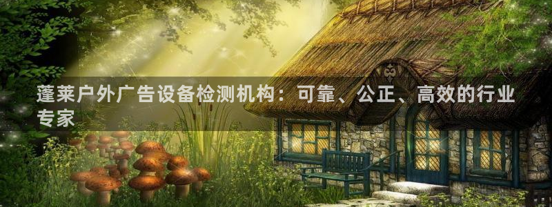杏宇平台怎么样知乎：蓬莱户外广告设备检测机构：可靠、公正、高效的行业
专家
